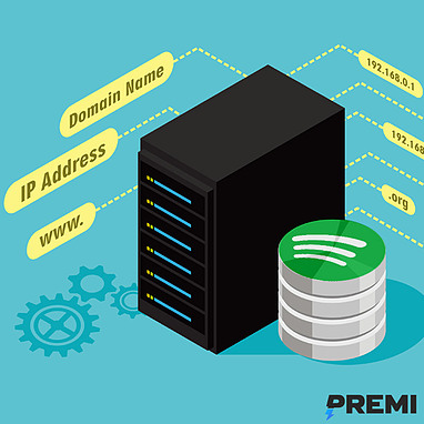 dns برای اسپاتیفای