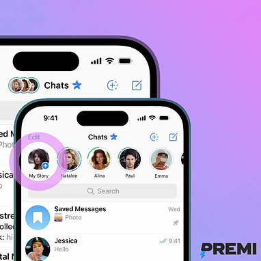 استوری تلگرام پرمیوم چیست؟